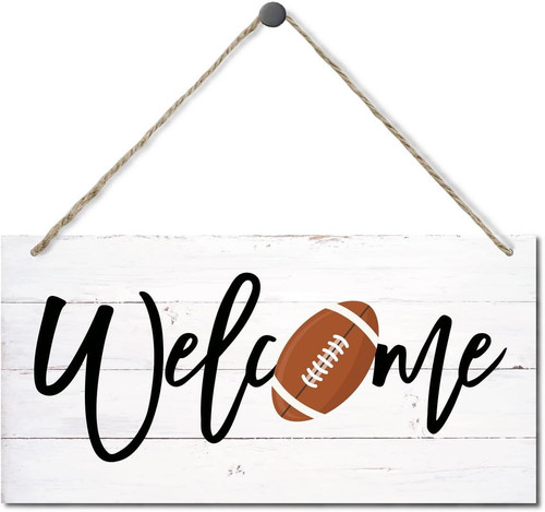 Welcome Sign, Fall Decoration, Hanging Wood Sign Home 30*15cm, FALL SIGN-13