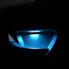 Interior Door Handle Bowl Led Lights 4pcs For Toyota Fortuner  Ice Blue
