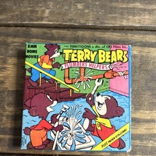 Vintage Terry Bears Plumbers Helpers 8mm Film Terrytoons CBS 1962 w/ Box