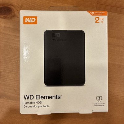 Western Digital WD Elements 2TB USB 3.0 Portable External Hard