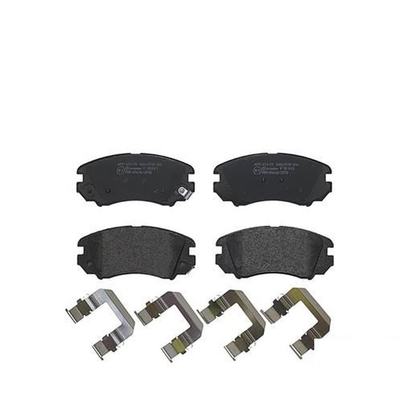 Bremsbelagsatz Scheibenbremse 18 Mm Brembo FüR U.A. KIA Magentis-image