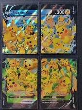 Pokemon Pikachu V-Union Complete Set Near Mint SWSH139 SWSH140 SWSH141 SWSH142 on eBay