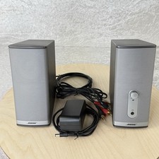 Bose Companion 2 Series II Multimedia PC Speakers AC  RCA Audio Cables Tested