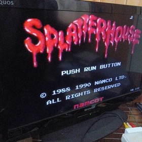 Splatter House PC Engine HuCARD Japan Region