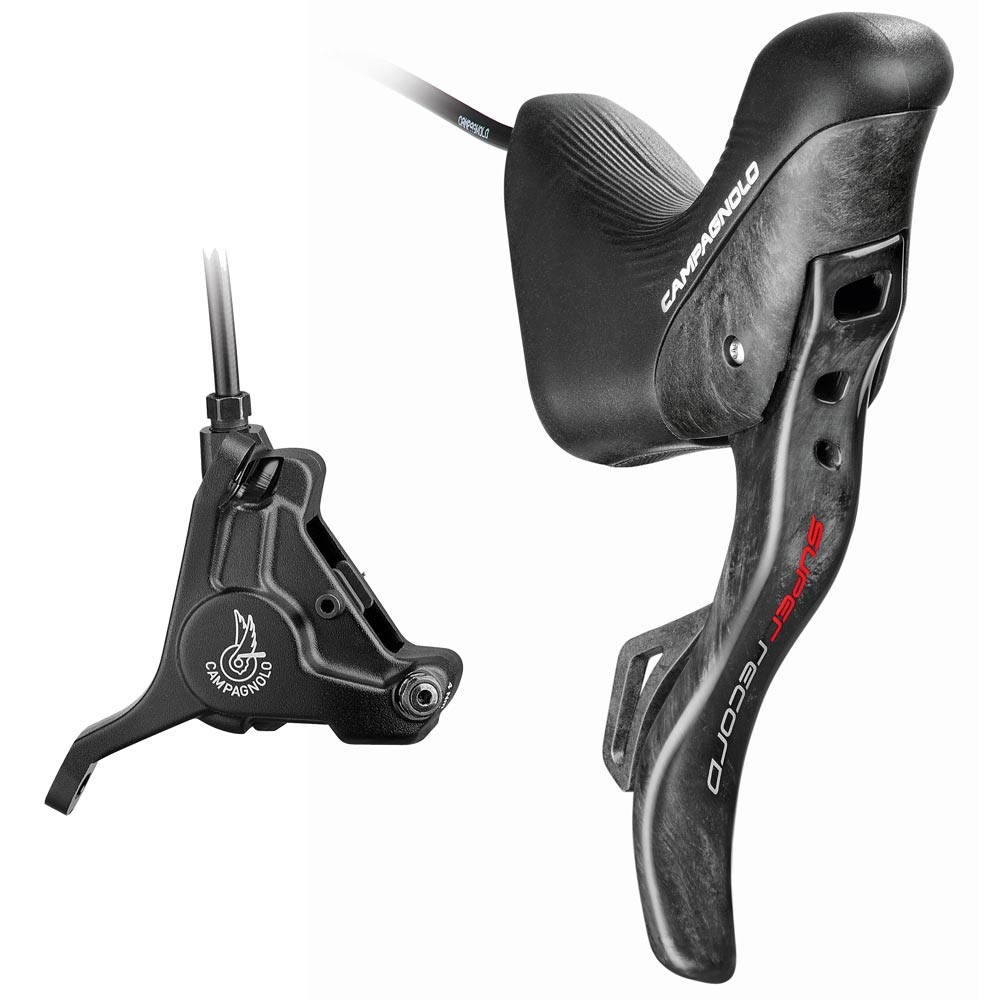 Campagnolo Super Record EPS Right Hand Gear Shifter + 160mm Front Caliper