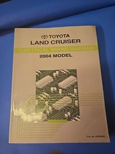 2004 Toyota Land Cruiser Oem Electrical Wiring Diagram Manual