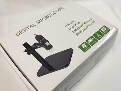 Digital Microscope Endoscope Magnifier 8 LED 1000X USB Camera and Lift Stand