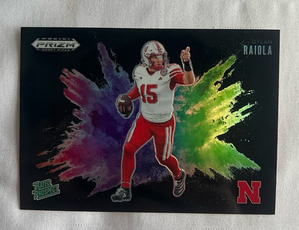 Panini Prizm Draft Picks 2025 Dylan Raiola Black Color Blast #11