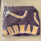 Dennis Rodman Signed Los Angeles Lakers Jersey SWAU Autographed Basketball