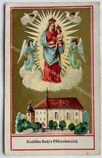 orig. Andachtsbild Heiligenbild antik Andachtsbildchen um 1920 Jesuskind Maria