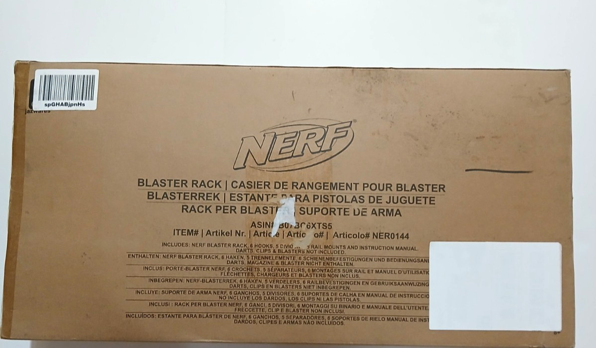NEW NERF Blaster Rack Storage New Sealed