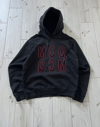 McQ, MCQ Alexander McQueen Hoodie Logo Reverse Vintage hype