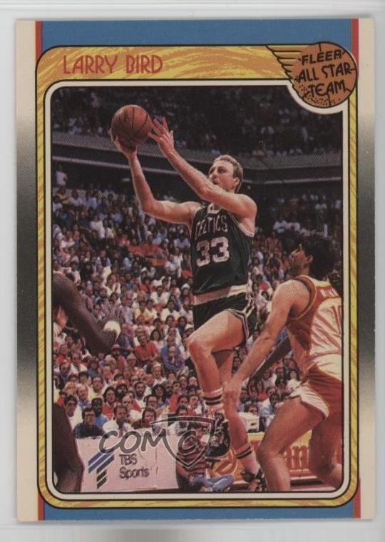 1988-89 Fleer Fleer All Star Team Larry Bird #124 HOF g7g