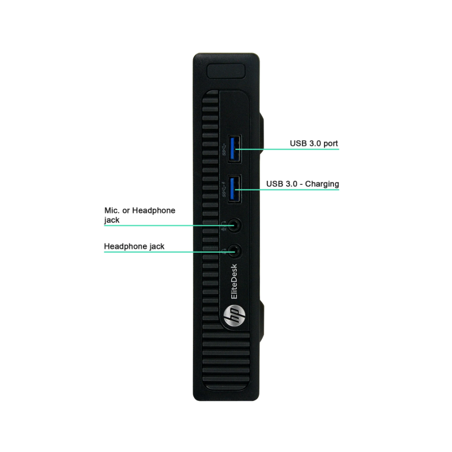HP EliteDesk 800 G1 Mini PC Core i5-4590T 8GB RAM 256GB SSD