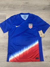Nike USA Soccer Jersey Blue Mens Medium Brand New USMNT 2024 Stadium Away