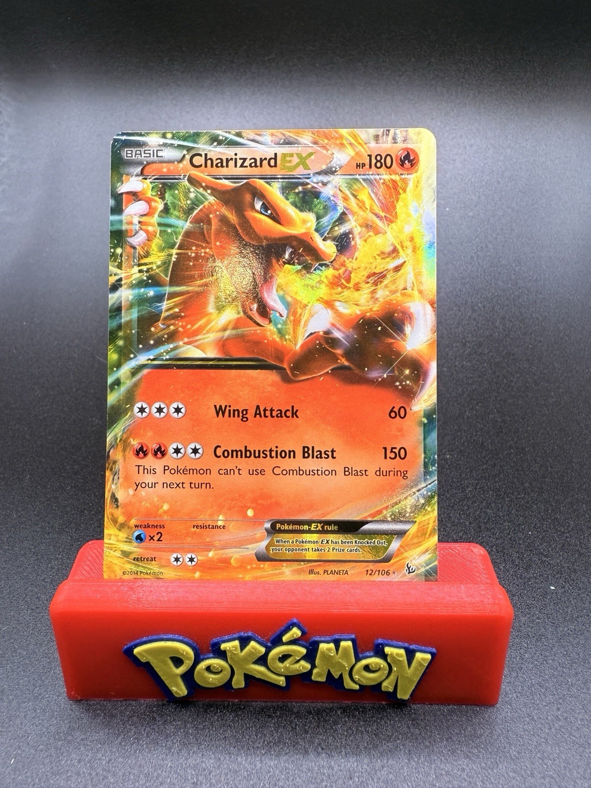 Charizard EX Ultra Rare Holo XY - Flashfire 12/106 NM Pokémon TCG