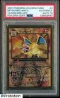 Mitsuhiro Arita Signed 2021 Pokemon Metal Celebrns #4 Charizard PSA/DNA AUTO 10