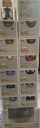 POP FIGURES 10+ NEW CONDITION (STAR WARS, MARVEL, AND MORE!)