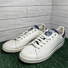 Adidas: Stan Smith White & Denim FW4424, Men’s Size 9, New w/tags.     (S1)