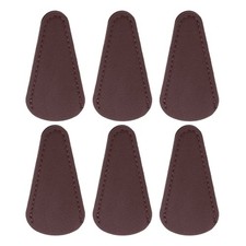 10Pcs Scissor Sheath, 2.9"x1.5" PU Leather Scissor Cover Protector, Brown