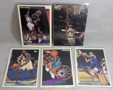 5x Hersey Hawkins Cards - LOT - 90s Vintage Trading Cards Collection Lot