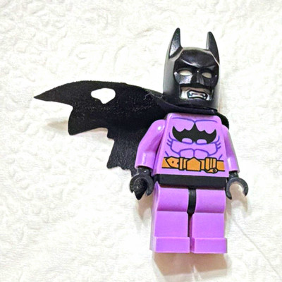 LEGO Batman Minifigure Purple Suit w/ Black Cape - The LEGO Batman Movie