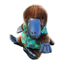 Dakin Platypus 1987 Hunting Australian Outback Safari Stuffed Plush