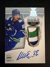 NILS AMAN - 2022 The Cup Rookie Auto Patch #182 /249