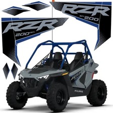 Polaris Rzr 200 Efi Utv Decals Graphics Kit Stickers Laminate 320 Micras Mate