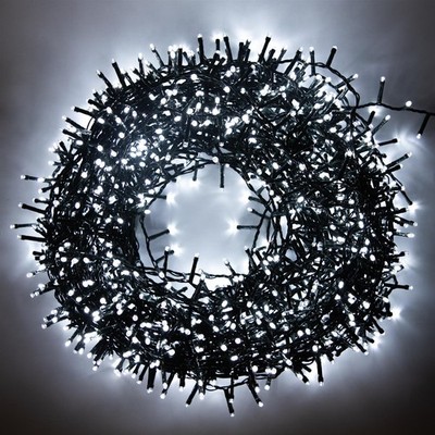750 LED Kompakt Weihnachtsbeleuchtung Netzkette Multifunktion Baum Haus Weihnachtsdeko