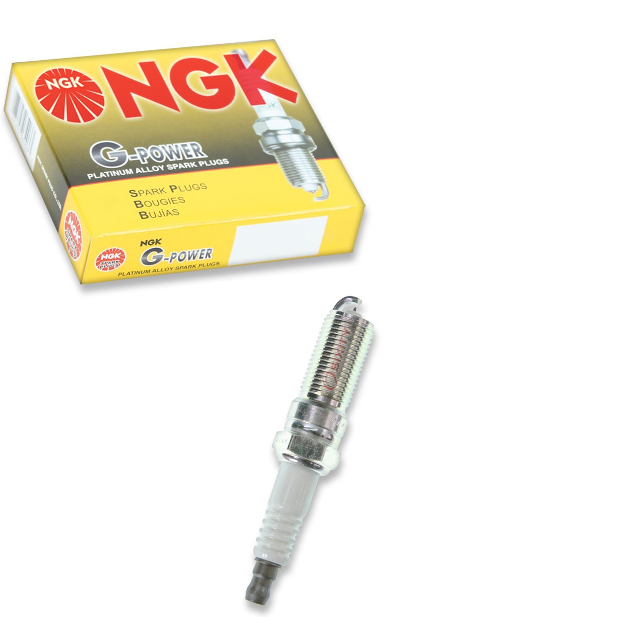 NGK 5019 LTR5GP G-Power Spark Plug for SP411 RE10PMC5 RE10PM5 PTV16TT pk