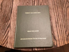 Vermont 1820 Census Index 1978 By Jackson Genealogy Family