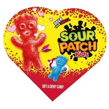 SOUR PATCH KIDS Soft  Chewy Valentines Day Candy, 6.8 oz Heart Shaped Box