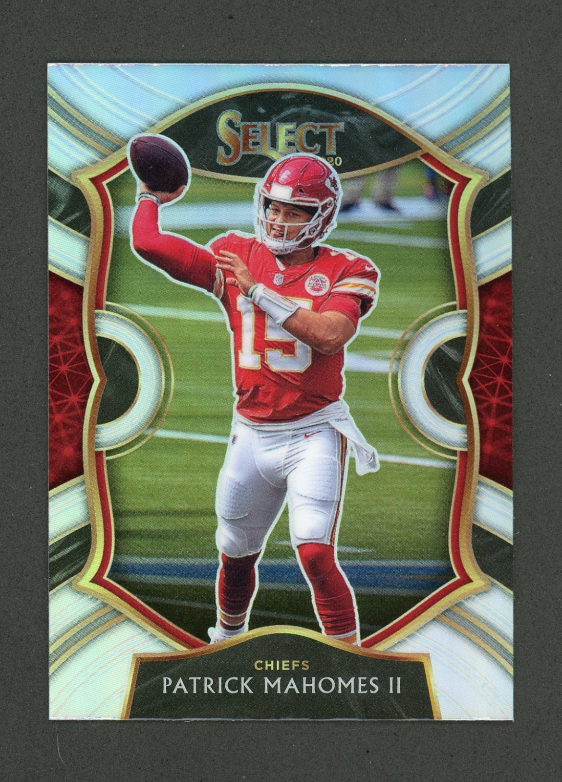 2020 Select Patrick Mahomes Concourse Silver Prizm #2 - Kansas City Chiefs