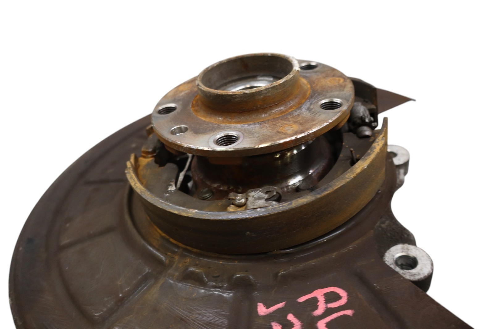 14-17 Maserati Ghibli Rear Left Driver Side Spindle Knuckle Hub 670006802 Oem