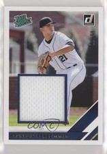2019 Panini Donruss Rated Prospect Material Gold 11/99 Franklin Perez gg8