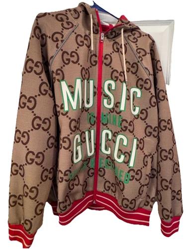 Giacca Gucci 100 in neoprene con zip