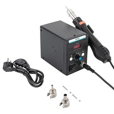 New 858D Hot Air Rework Station,700W 220V SMD Welding Station with Hot Air Gun