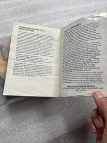 Crystalis for NES Nintendo Manual In Case Box Cut Out Good Shape