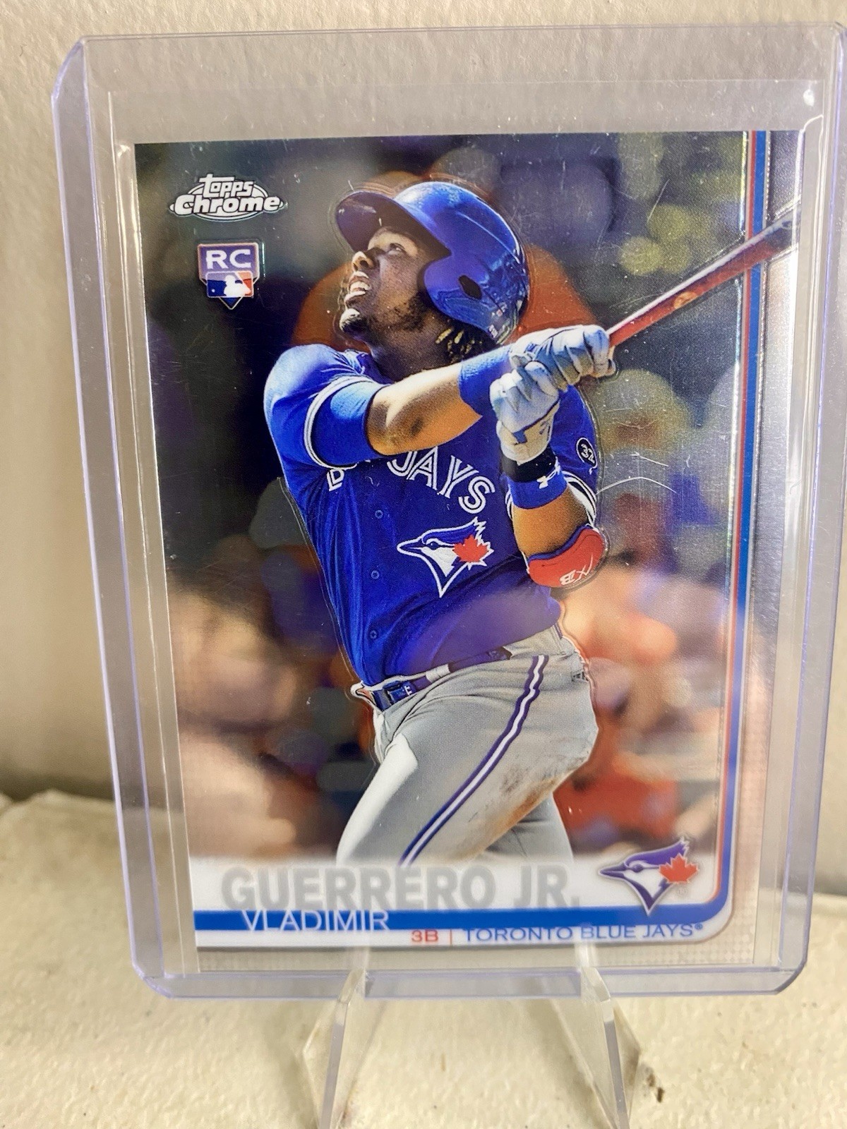 Vladimir Vlad Guerrero Jr. 2019 Topps Chrome Rookie #201 Toronto Blue Jays RC