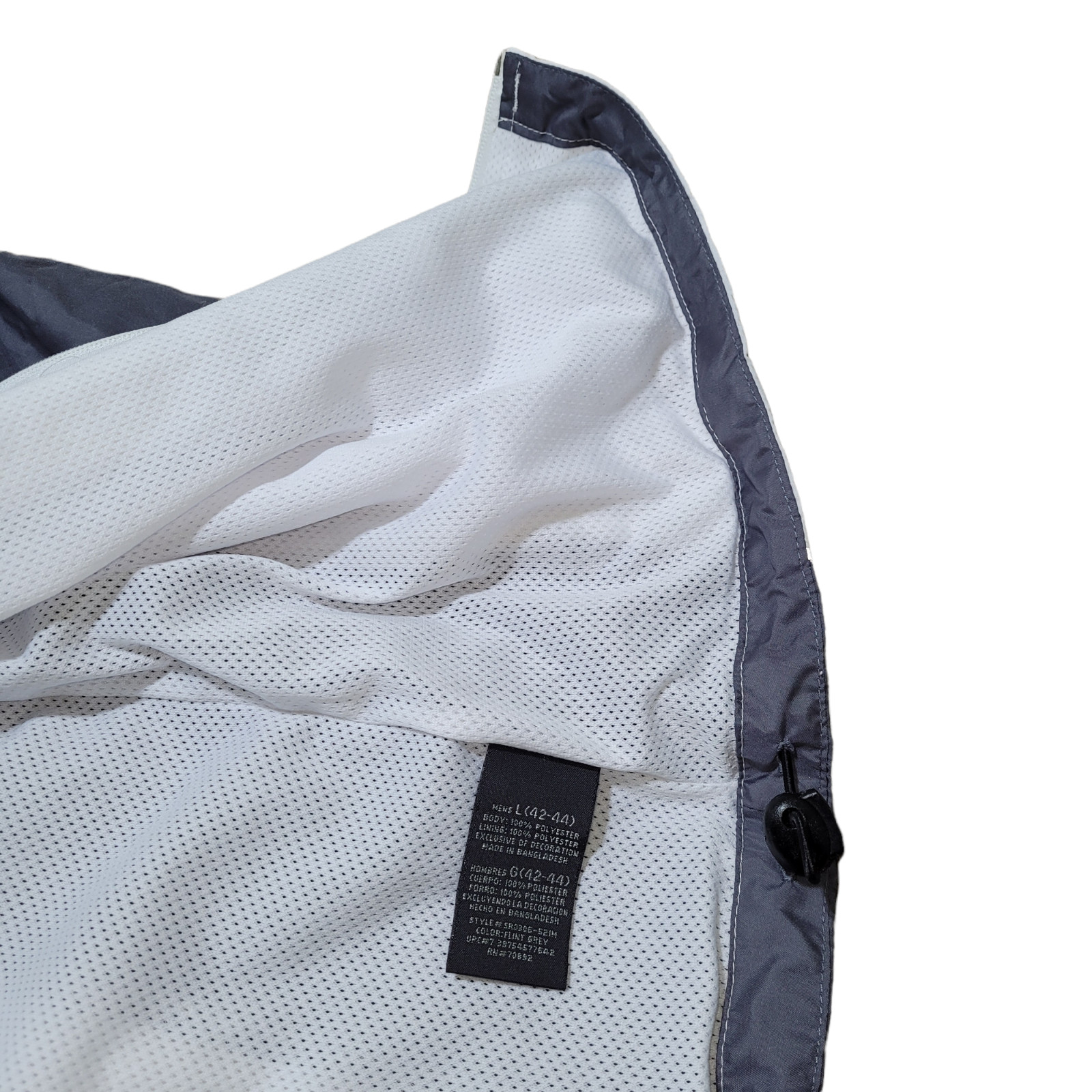 Starter Men L Softshell Jacket Full Zip Grey Walk… - image 10