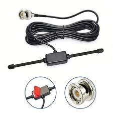 Scanner Antenna for Motorola 3dB Full Band BNC Glass Mount 4"Walkie Talkie
