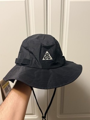 Nike ACG Apex Storm-FIT ADV Bucket Hat  Water-repellent Black FQ6845 Size Small
