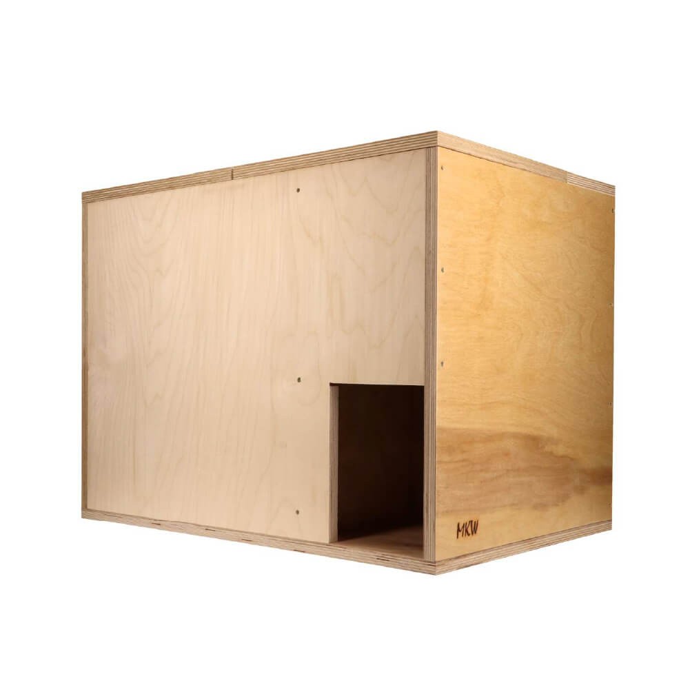 Nichoir Effraie des clochers en bois massif de 60cm pour chouette