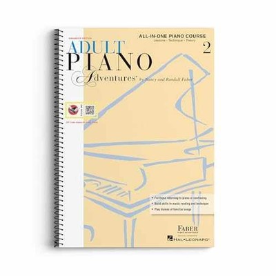 Adult Piano Adventures: All-in-One Piano Course - Book 2 - Paperback - Very Good
