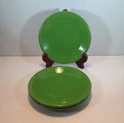 Homer Laughlin Fiesta Shamrock Green 3 Salad Plates 7.25"