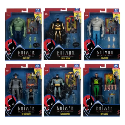 McFarlane Animated Batman Wave 5 Build a Figure Jonah Hex 6 Action Figures Set - Image 1 of 4
