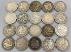 20 US Morgan silver $1 1878-1904 mixed dates L24811
