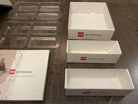 LEGO Architecture Studio (21050) - 100% complete, box, guidebook, and trays