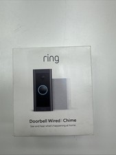 Ring Video Doorbell Wired 1080p HD motion detection Chime audio notifications